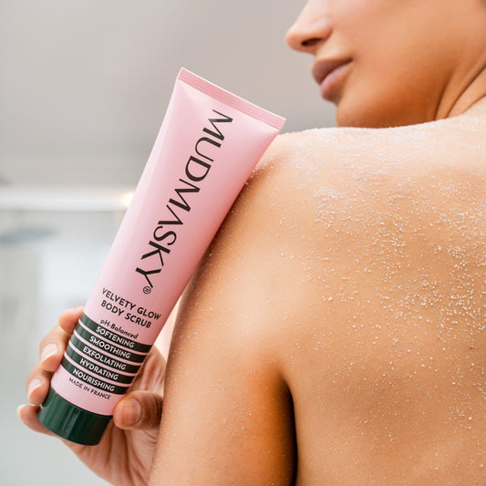 The First Daily Body Scrub; Velvety Glow Body Scrub