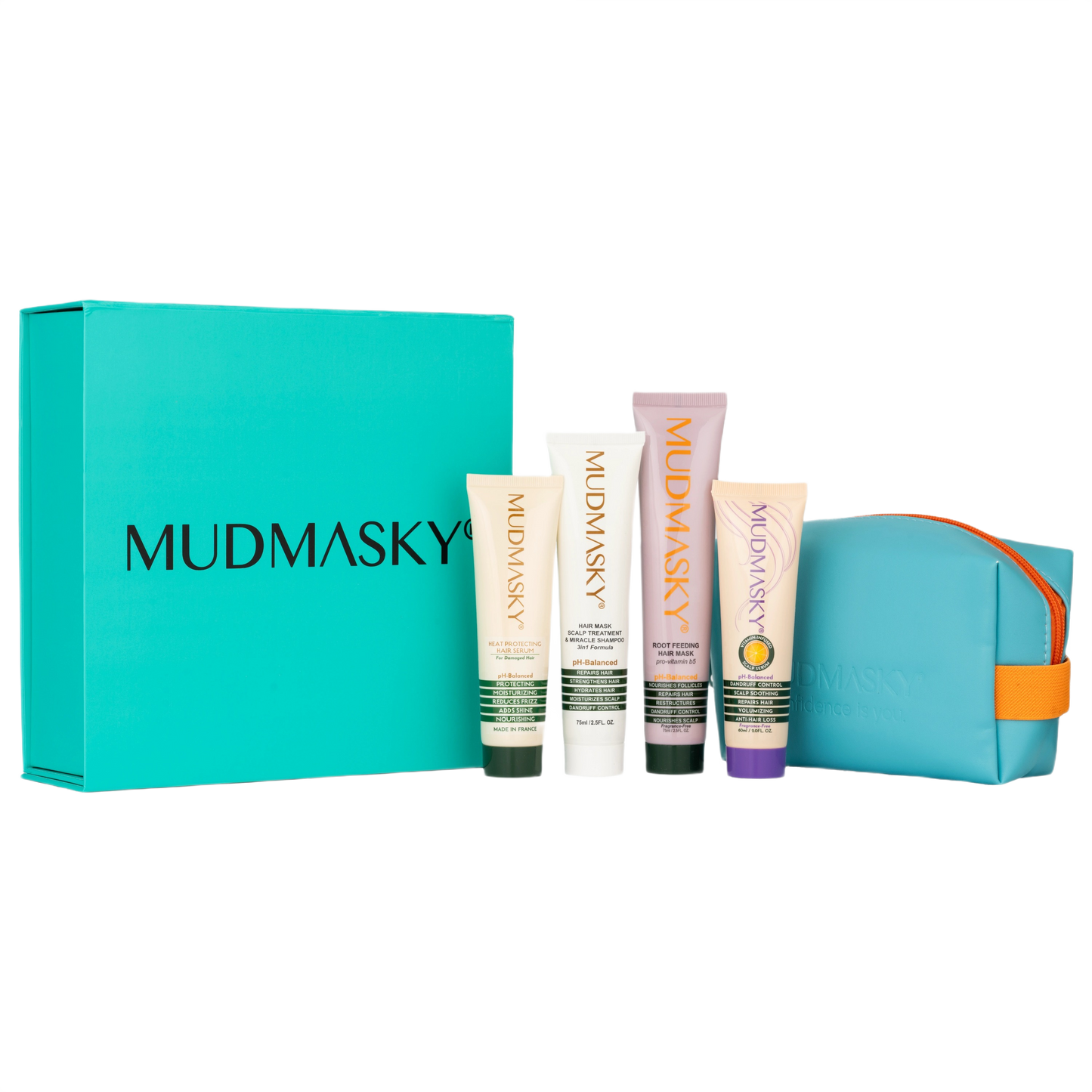 Coffret cadeau de soins capillaires