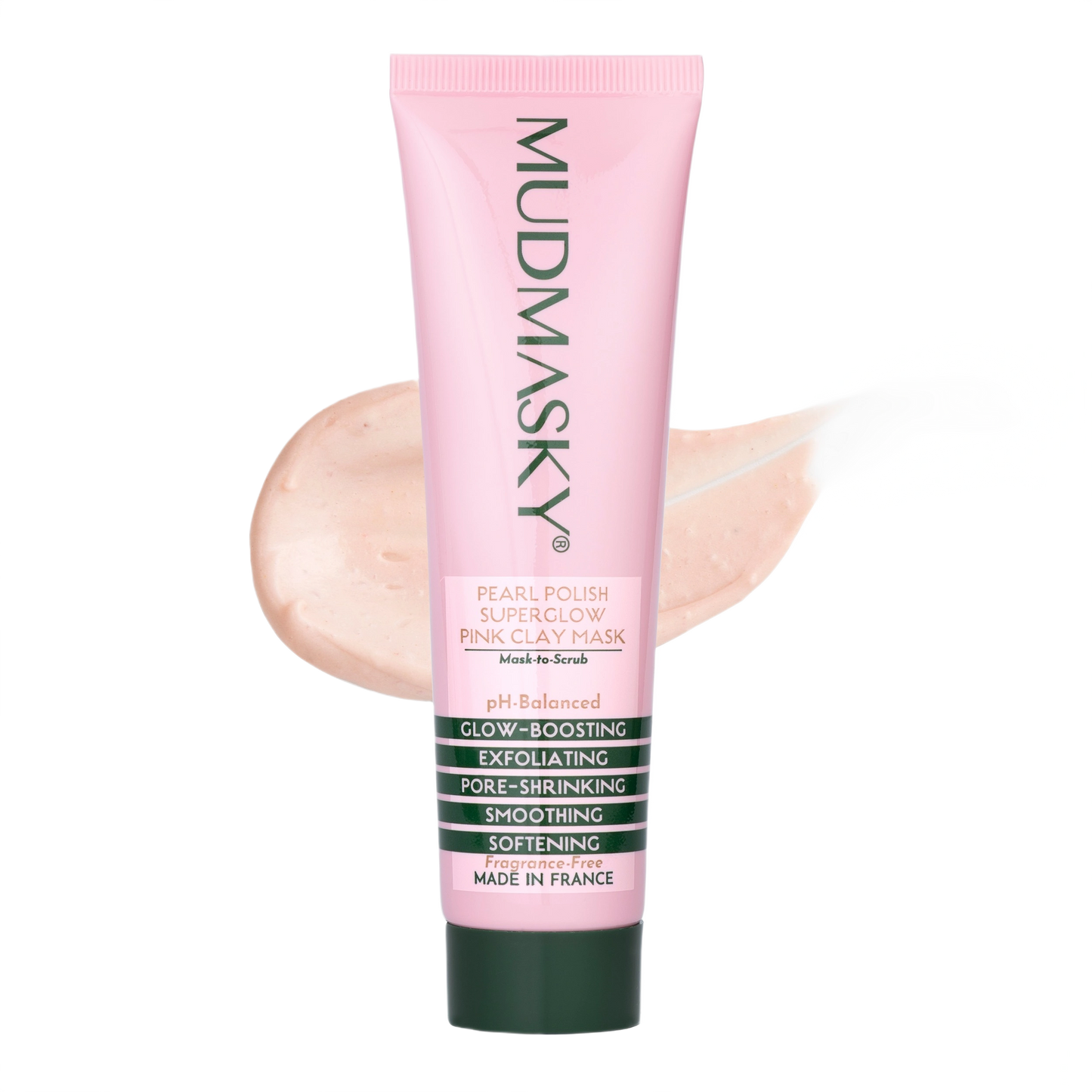 Masque à l'argile rose Pearl Polish Superglow